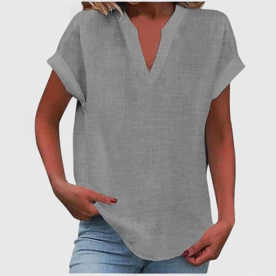 Olivia | Comfortable V-Neck Blouse