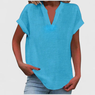 Olivia | Comfortable V-Neck Blouse
