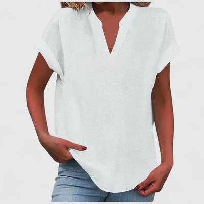 Olivia | Comfortable V-Neck Blouse