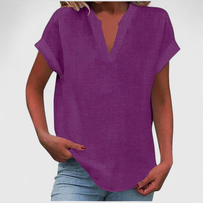 Olivia | Comfortable V-Neck Blouse