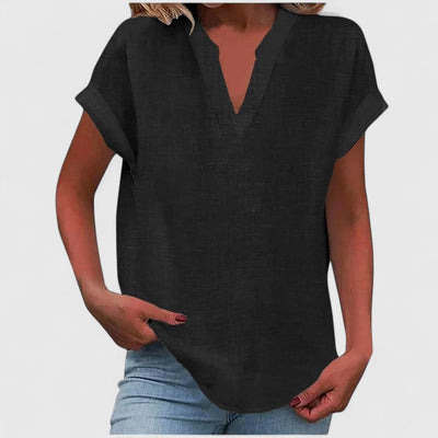 Olivia | Comfortable V-Neck Blouse