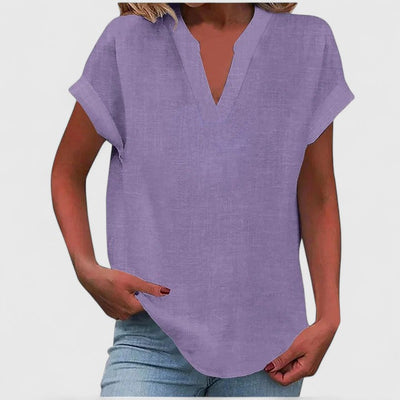 Olivia | Comfortable V-Neck Blouse