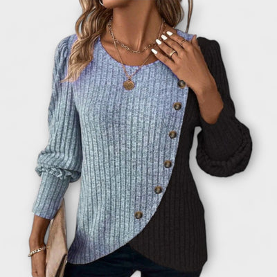 Victoria | Elegant Knitted Blouse