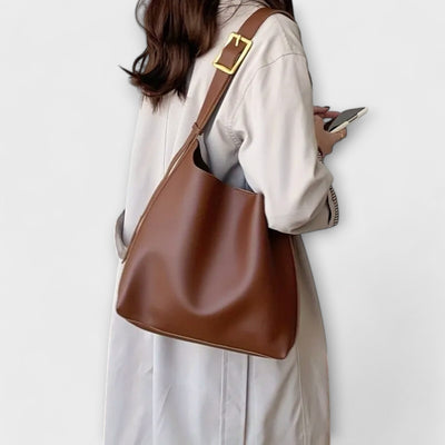 Victoria | Elegant Leather Shoulder Bag