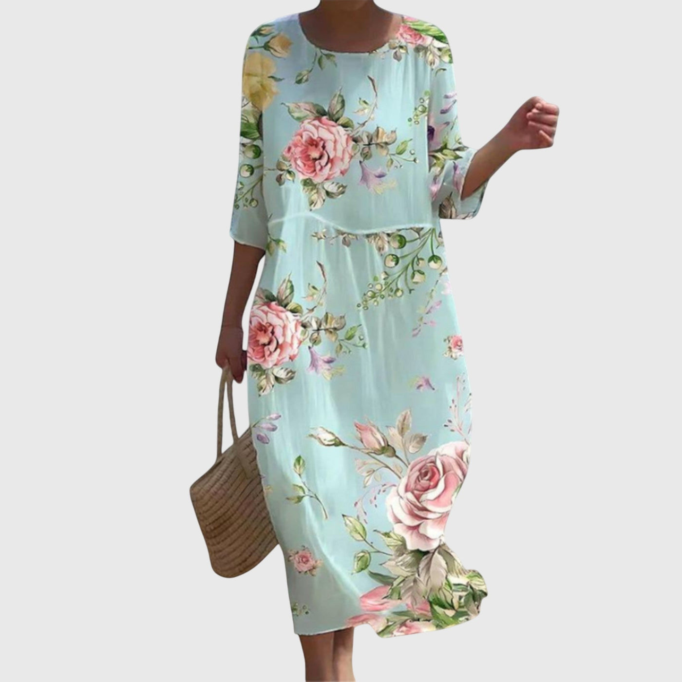 Victoria | Stylish Floral Maxi Dress