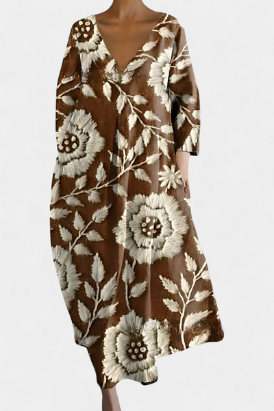 Olivia| Comfortable V-neck Dress