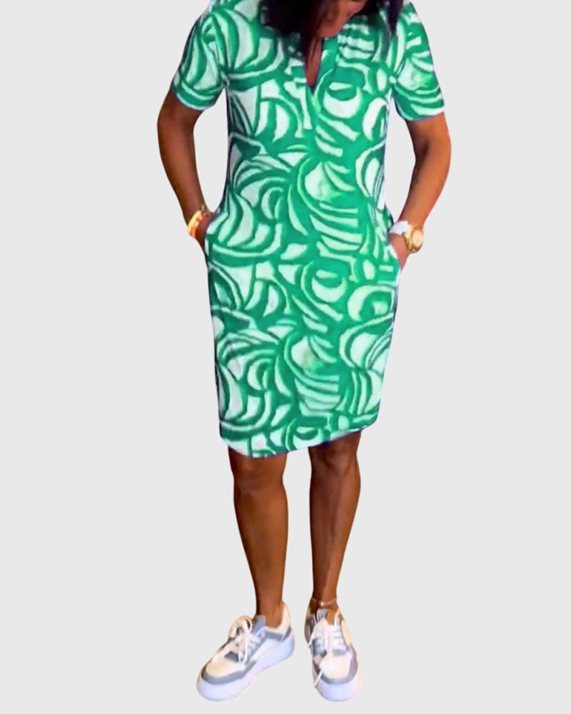 Victoria | Flattering Avenue Walk Dress