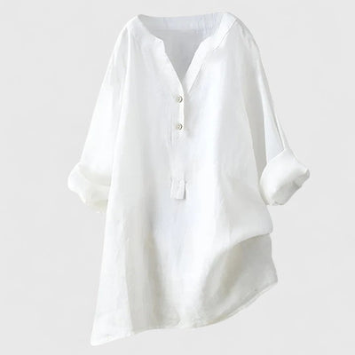 Victoria | Elegant Button-Front Shirt