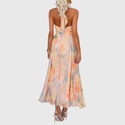 Victoria | Halter Maxi Dress
