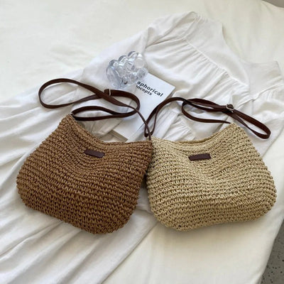 Victoria | Straw shoulder bag