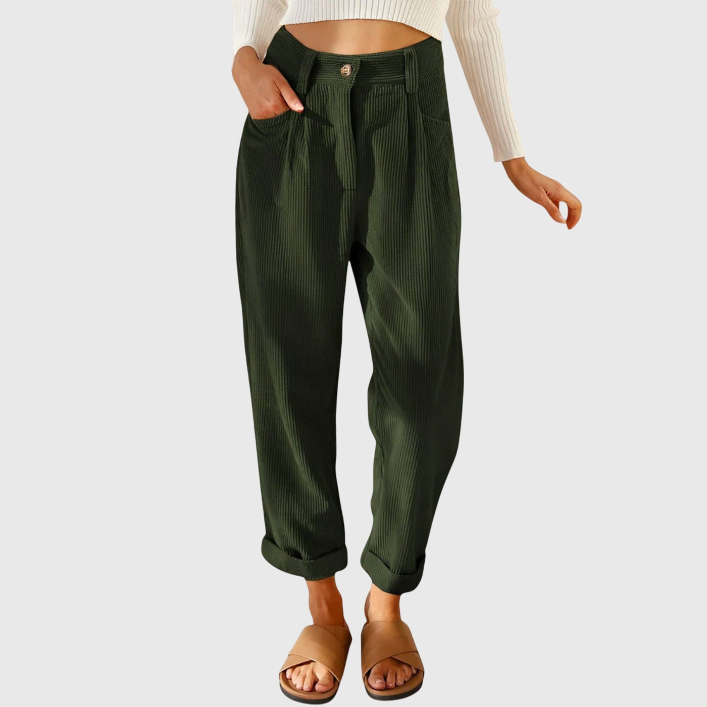 Victoria | Modern Cord Trousers