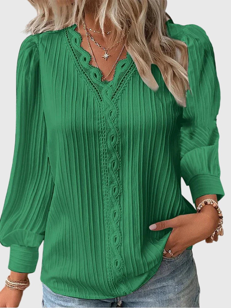 Olivia | Elegant Pullover Blouse