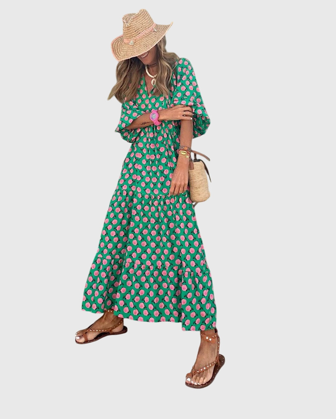 Victoria | Boho Maxi Dress