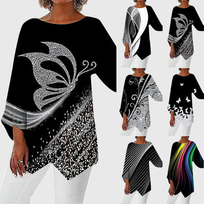 Victoria | Elegant Crew Neck Top