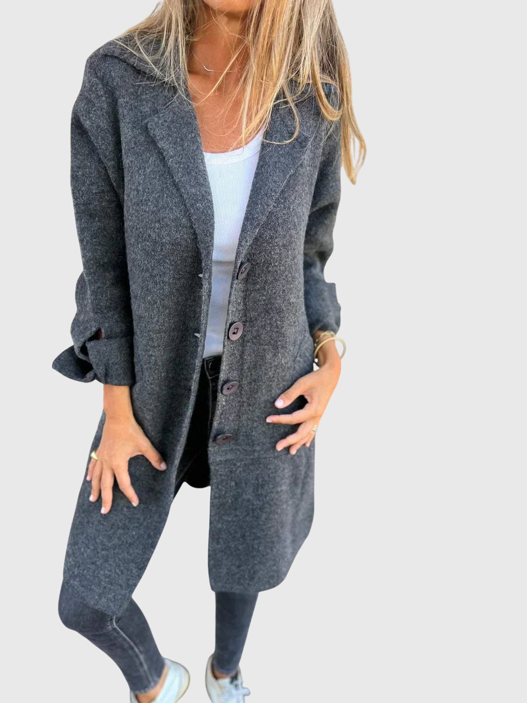Victoria Blazer with Buttons |