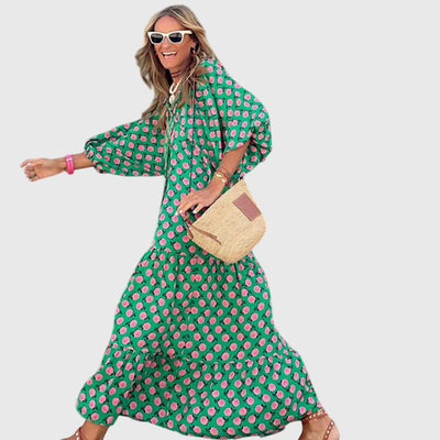 Victoria | Boho Maxi Dress