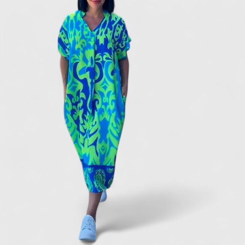 Victoria | Sophisticated Floral Dress