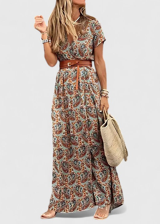 Victoria | Stylish Boho Maxi Dress