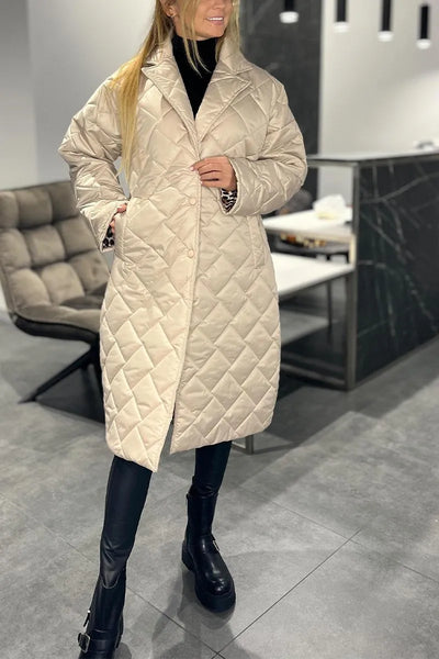Victoria | Reversible Quilted Coat
