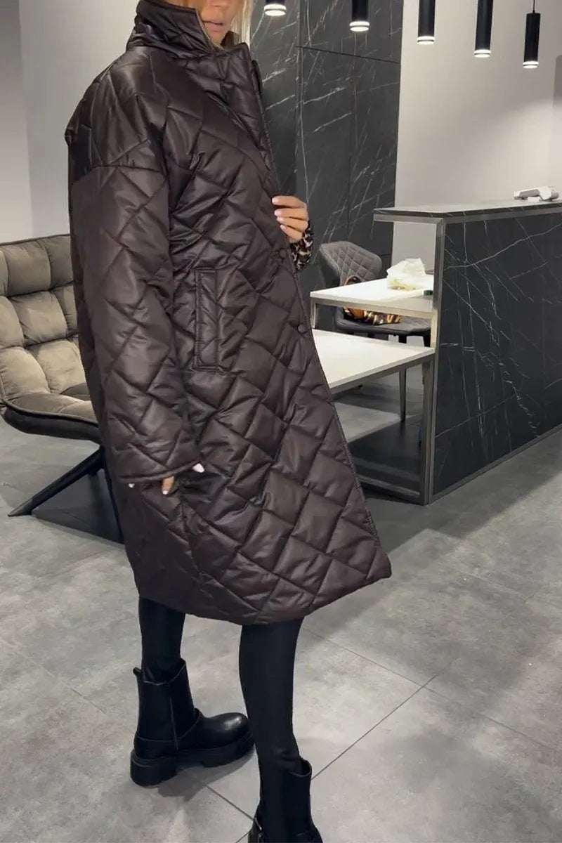 Victoria | Reversible Quilted Coat