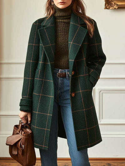 Victoria | Modern Check Coat