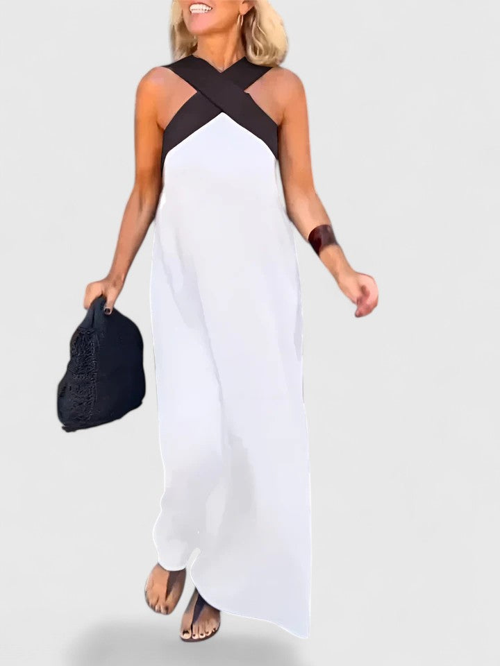 Olivia | Elegant Crossback Dress