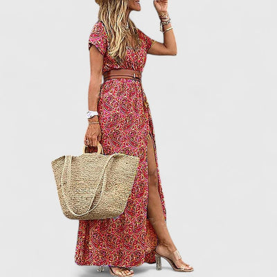 Victoria | Stylish Boho Maxi Dress